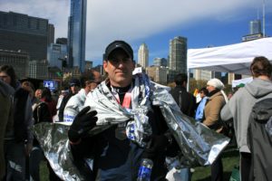 Me finish Another marathon in the books!