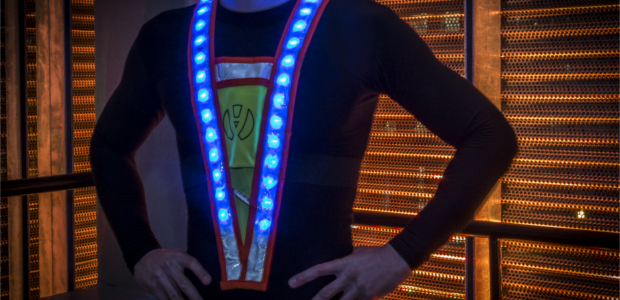lighted jogging vest