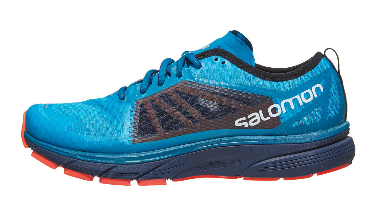 M US 12.5 D Blue/Red Details about   Salomon Men's Sonic RA Running Shoe 