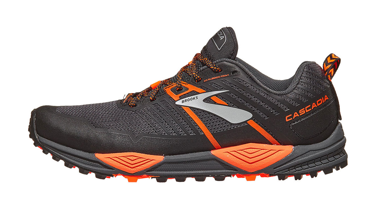 brooks cascadia orange