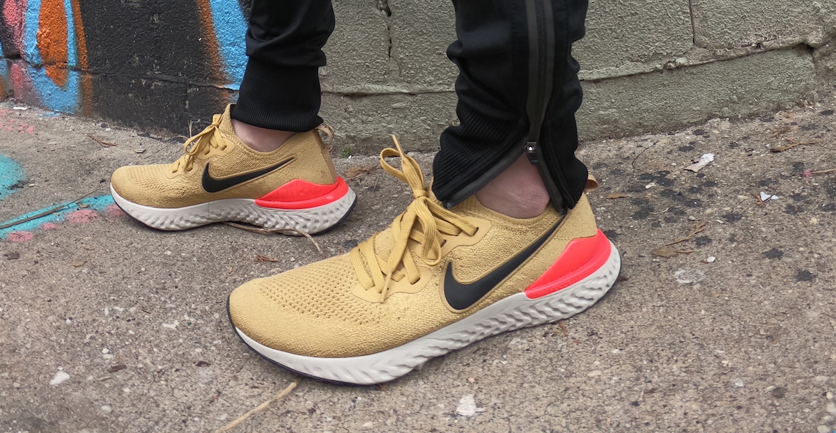 nike epic react flyknit 2 beige