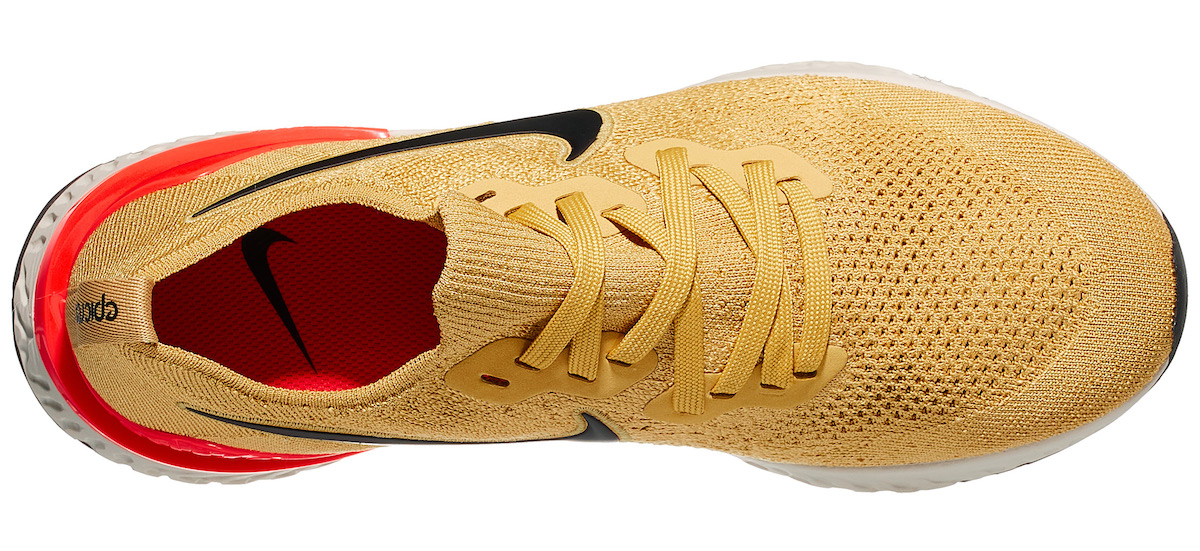 nike epic react flyknit 2 gold