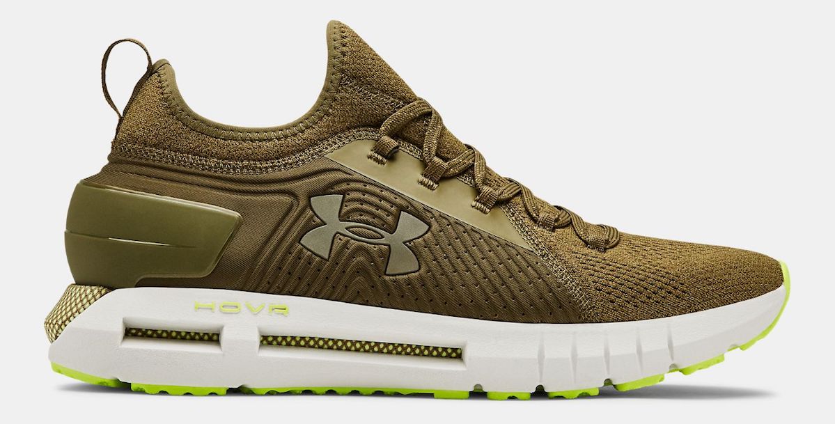 khaki under armour trainers