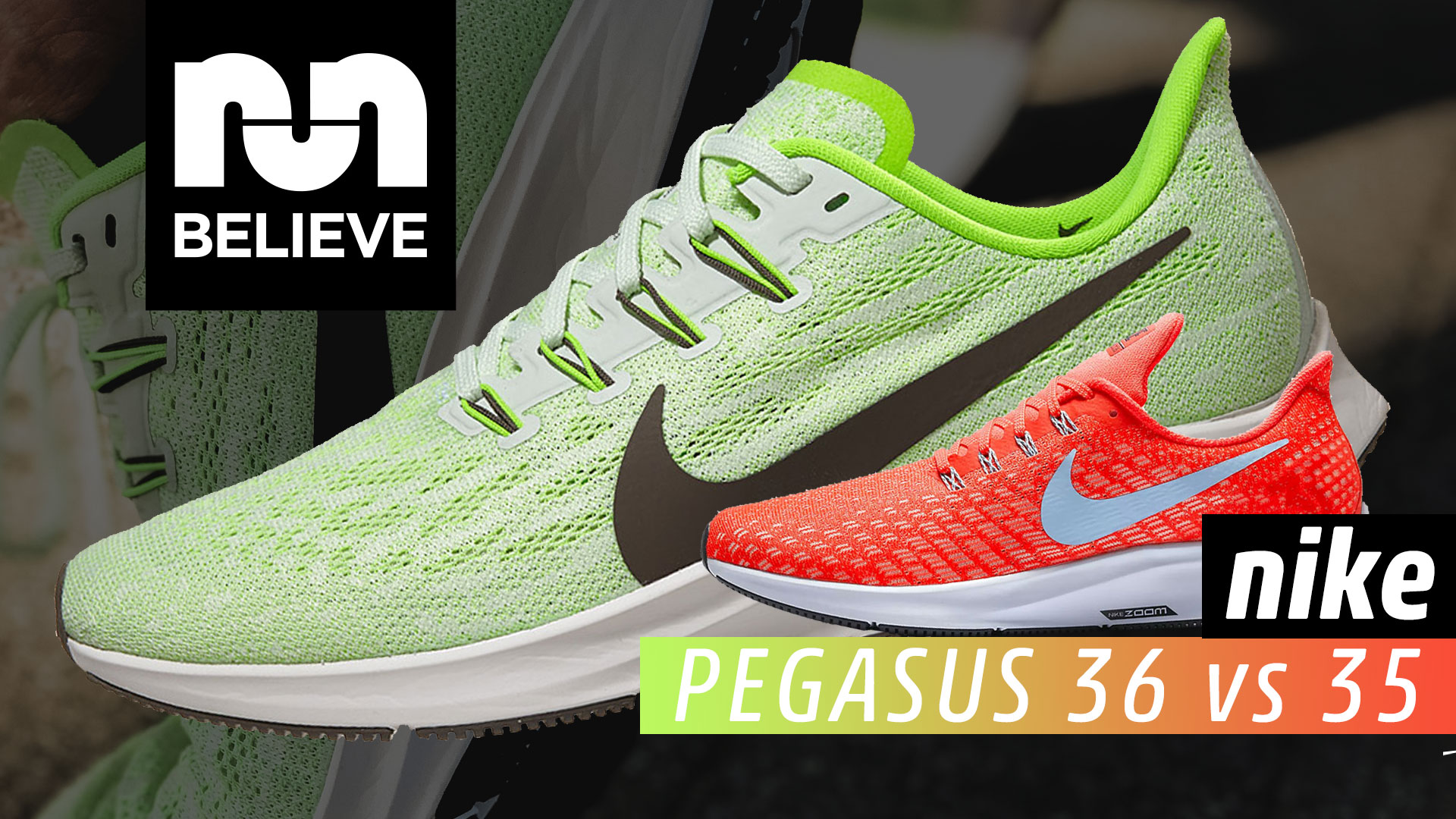 difference between nike air zoom pegasus 36 and 37