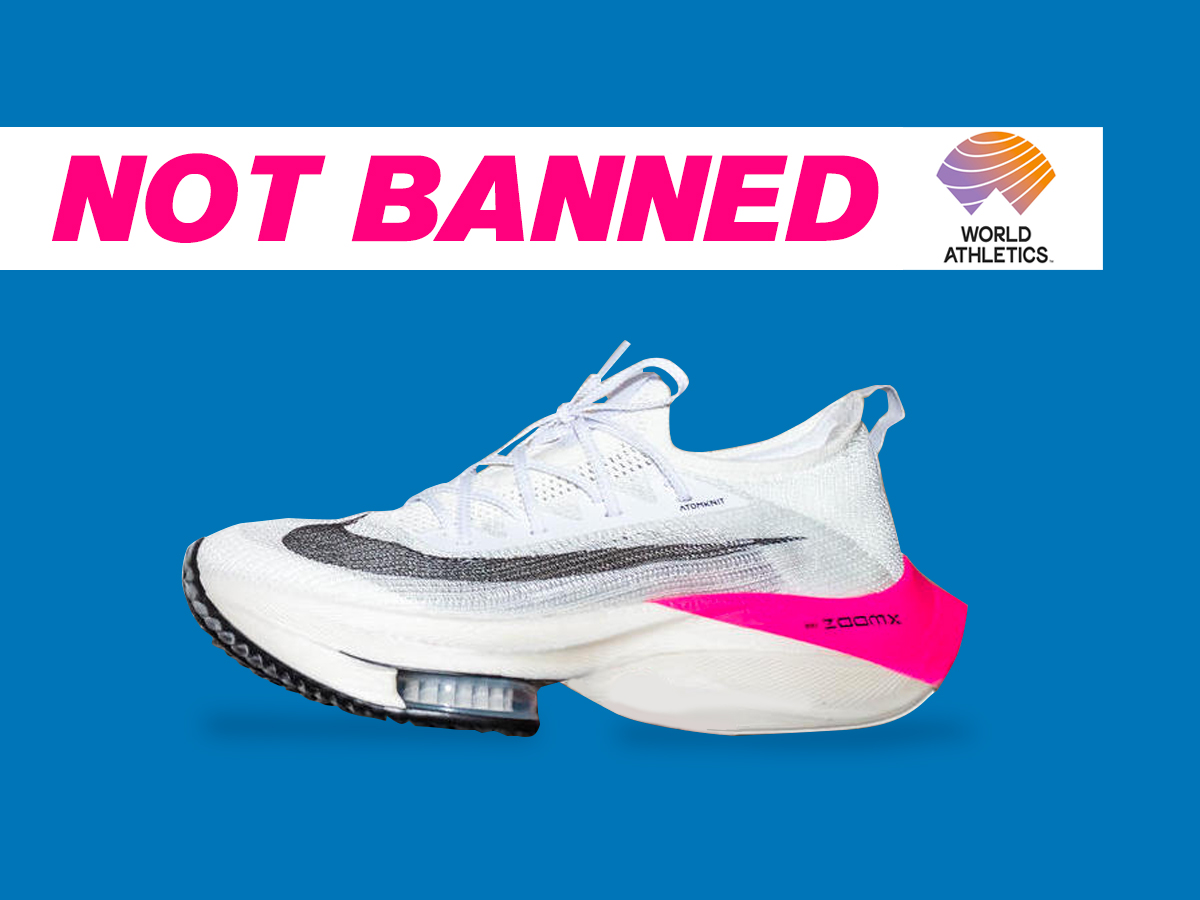 nike shoe banned from races