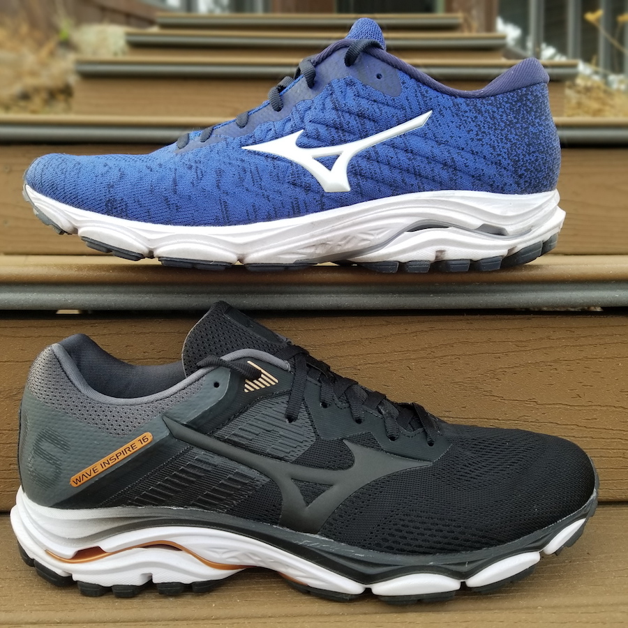 mizuno wave rider 17 vs asics gel nimbus 16