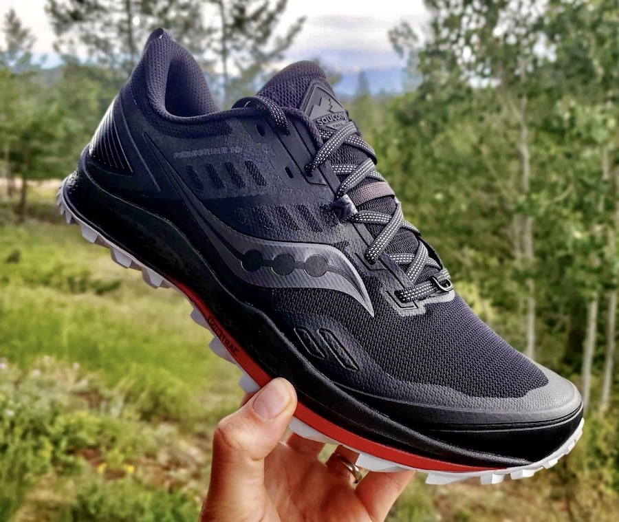 saucony peregrine 6 ice running shoes