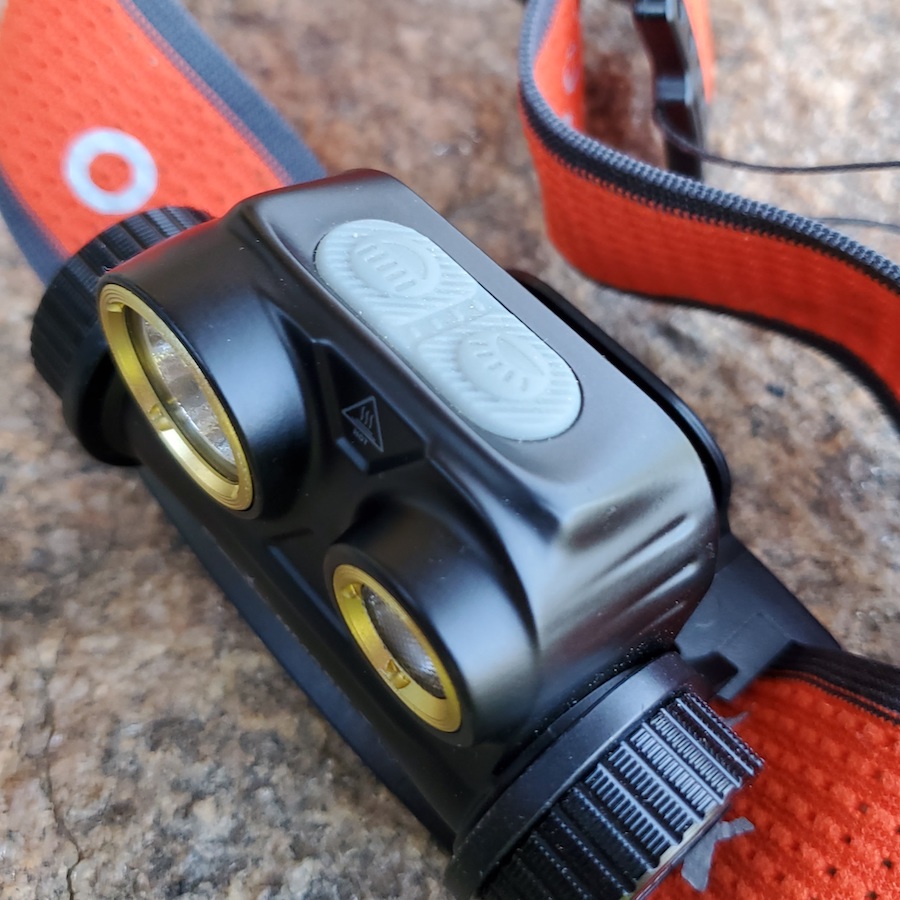 fenix headlamp buttons