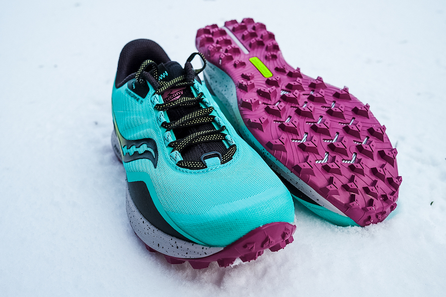 saucony peregrine 12 - women outsole