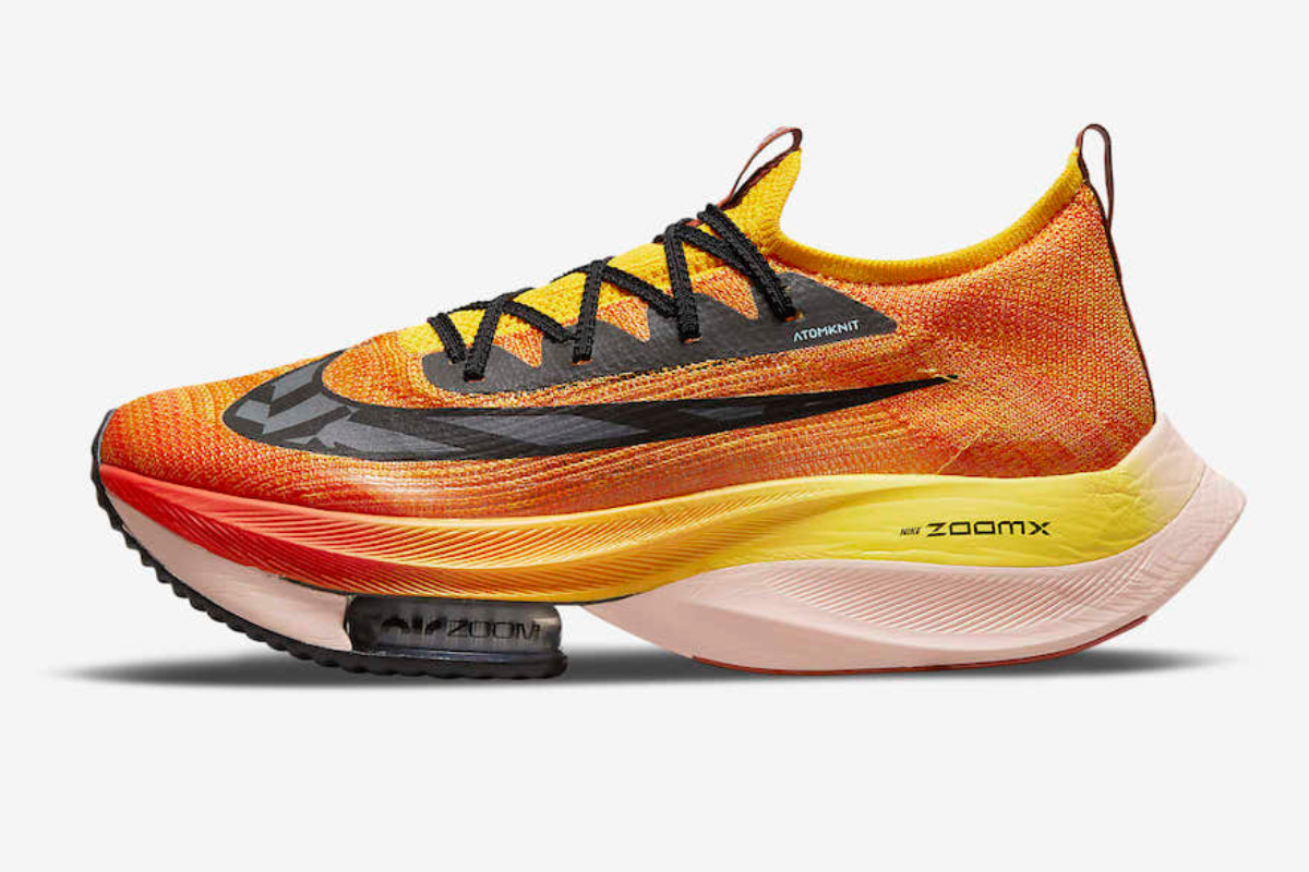 nike running orange